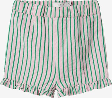 rožinė NAME IT Standartinis Kelnės 'NMFFILONE': priekis