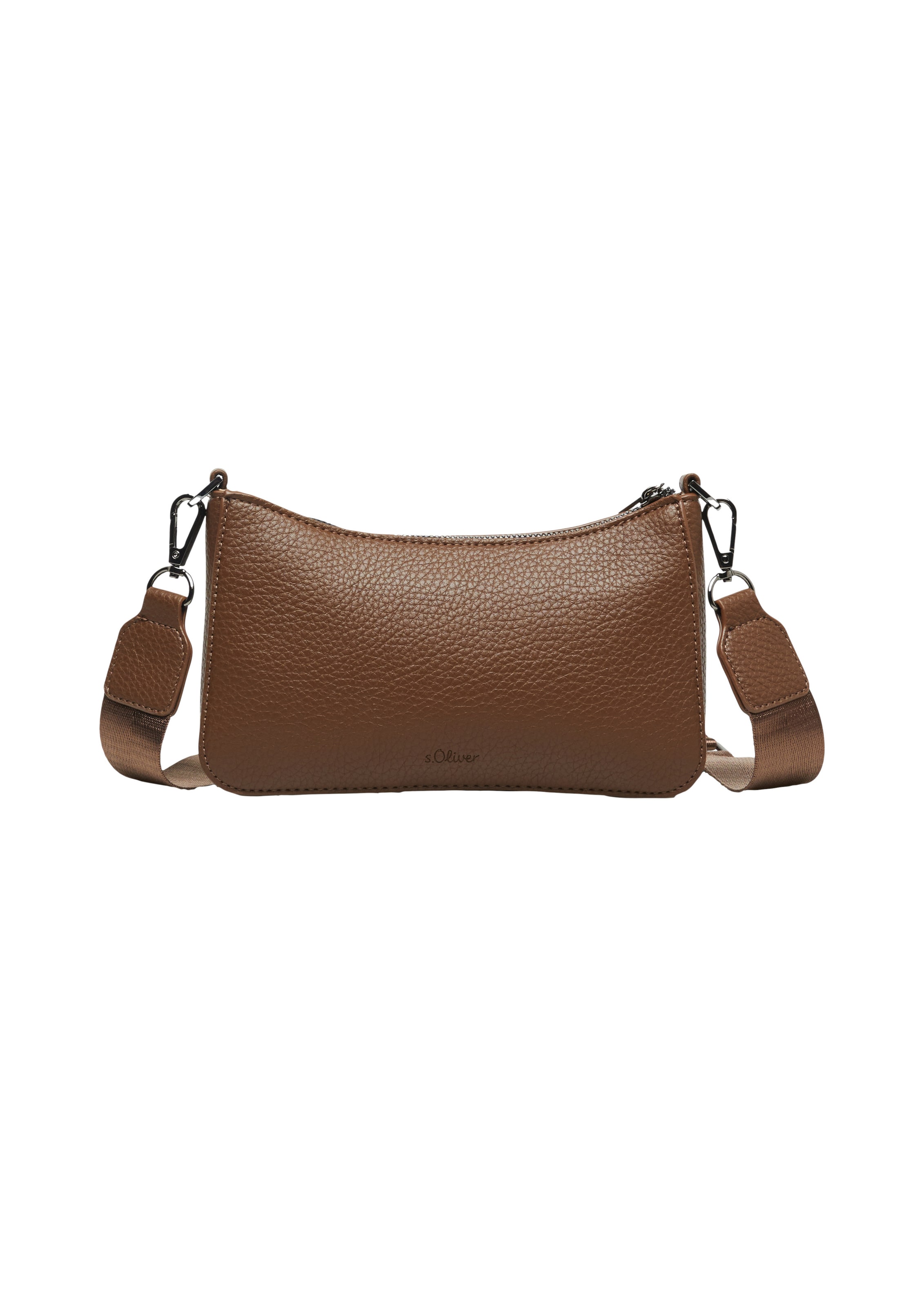 s.Oliver Crossbody bag in Brown: front