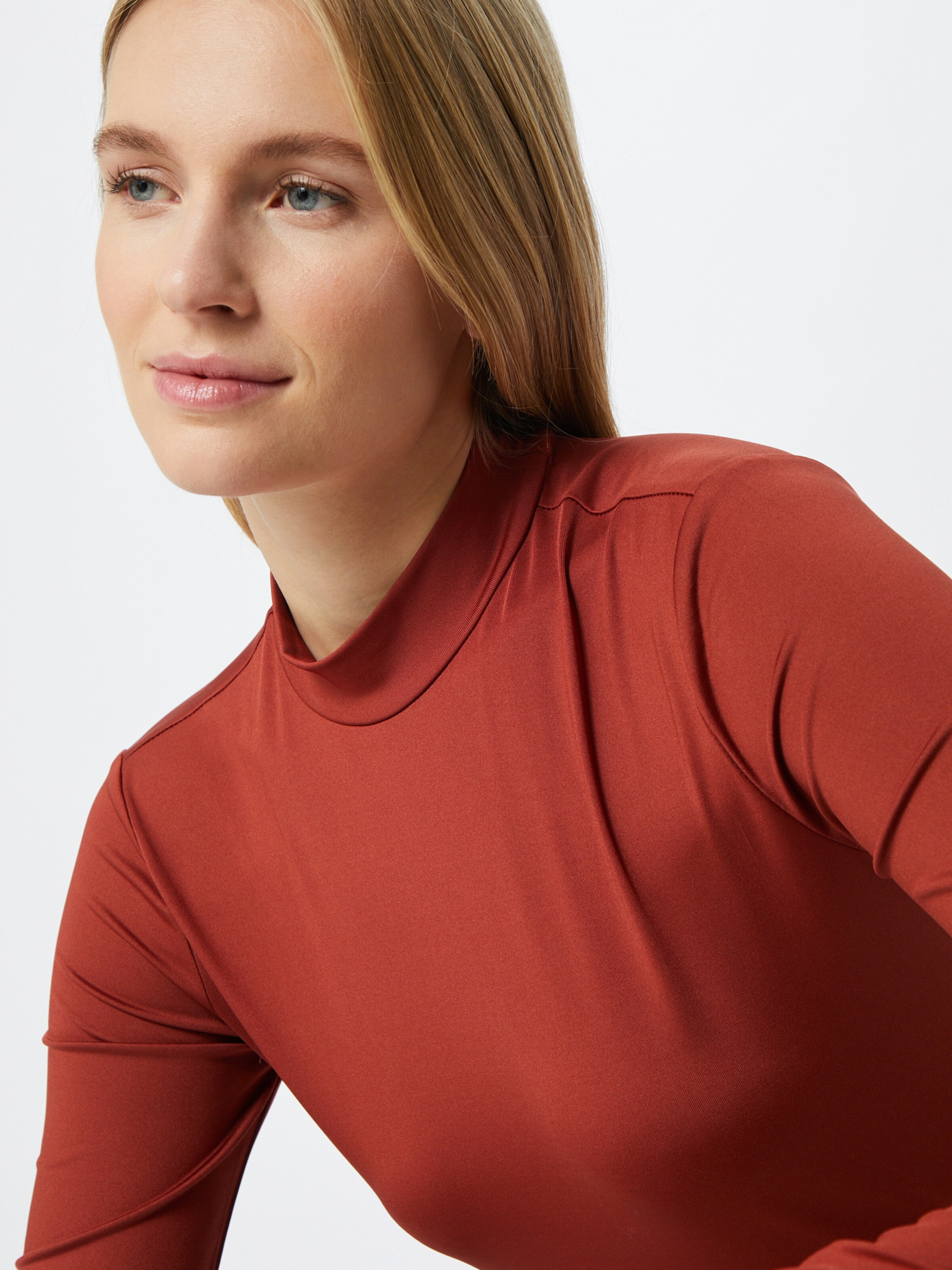 Frauen Shirts & Tops VILA Shirt 'Leola' in Rostrot - QK16514 Frauen Shirts & Tops VILA Shirt 'Leola' in Rostrot - QK16514