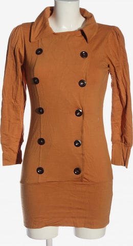 Zanzea Long-Bluse in S in Orange: front