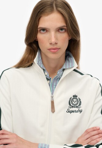 Superdry Sweatvest 'Country Club' in Wit