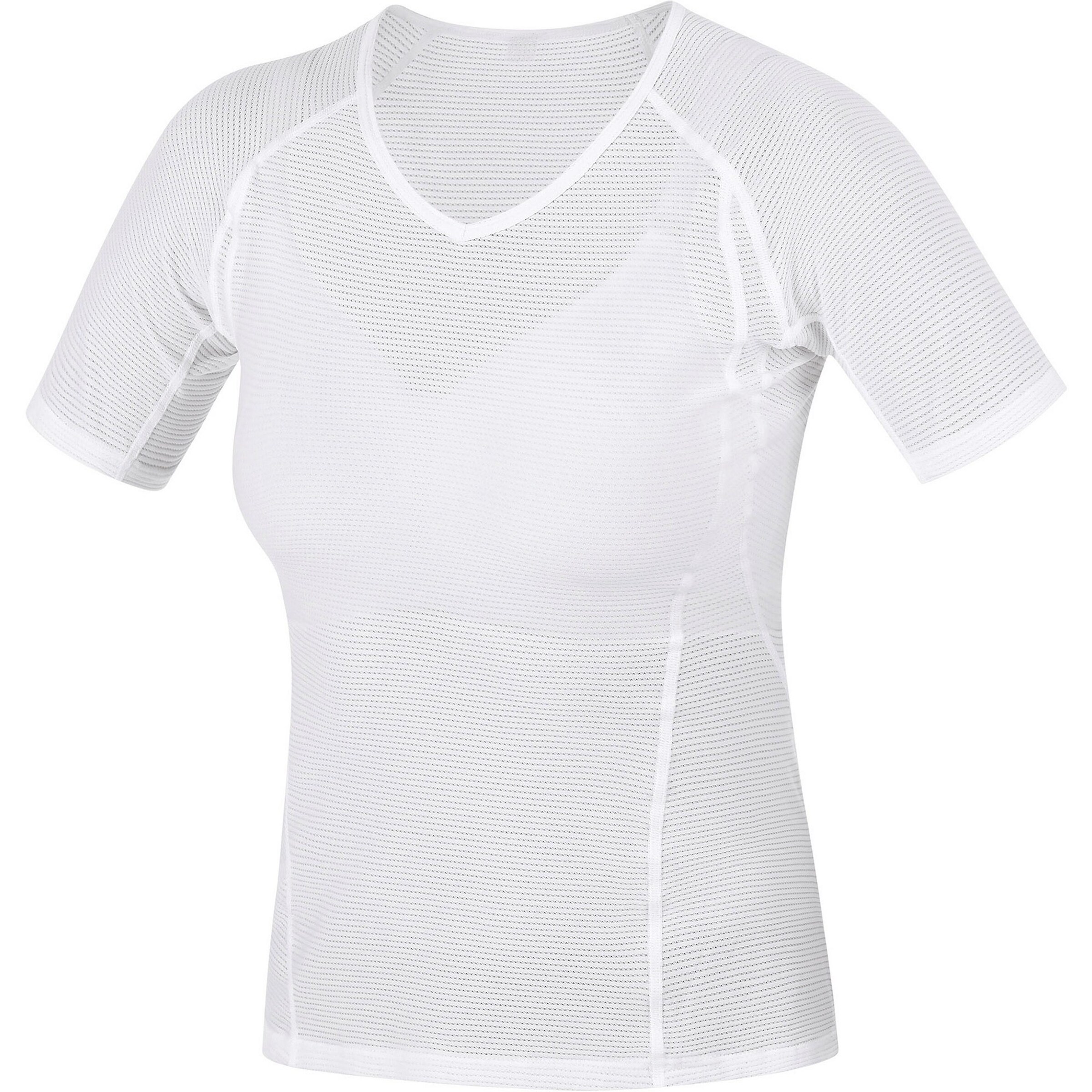 GORE WEAR Performance Shirt 'Base Layer' in White: front