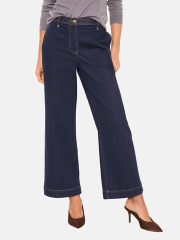 Lipsy Wide Leg Jeans in Blau: Vorderseite