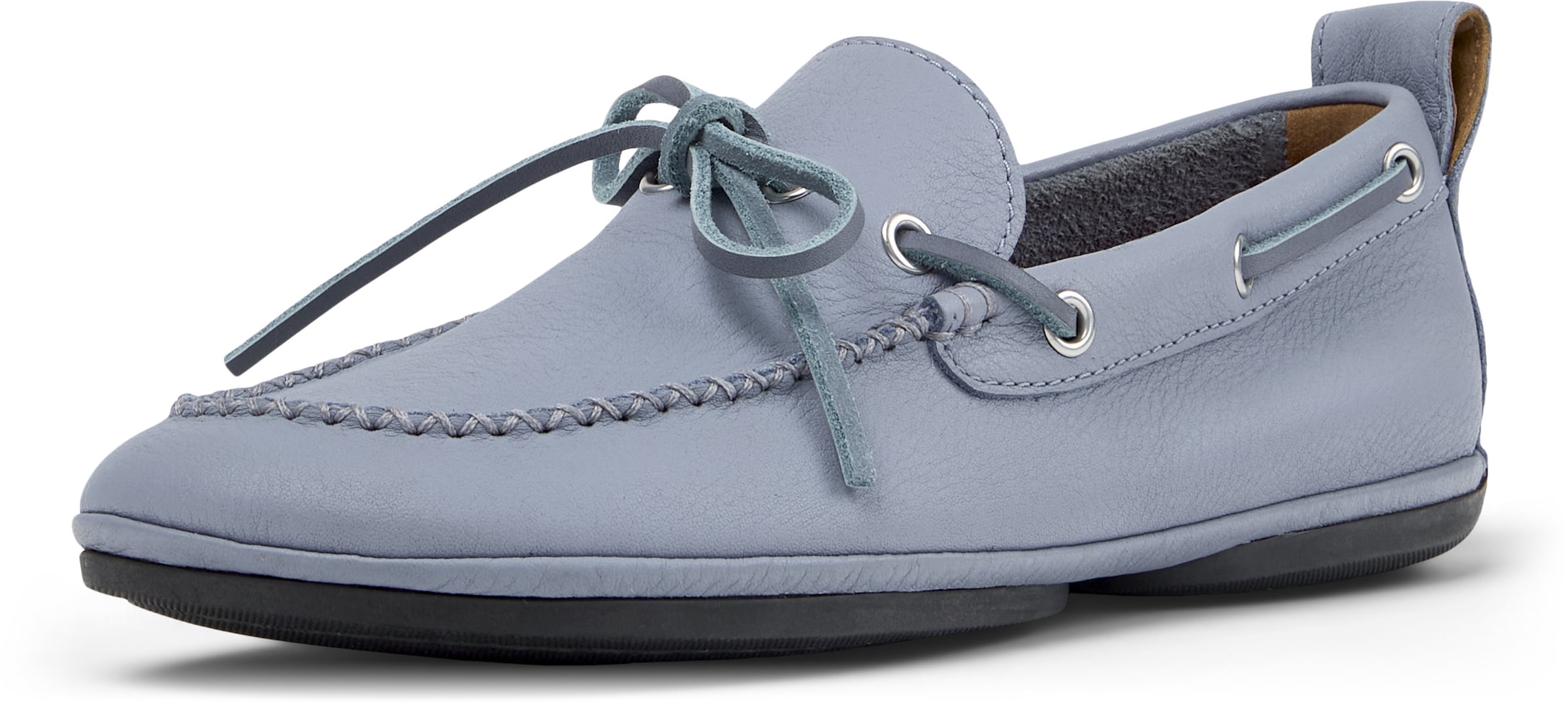 CAMPER Moccasin ' Right Nina ' in Blue: front