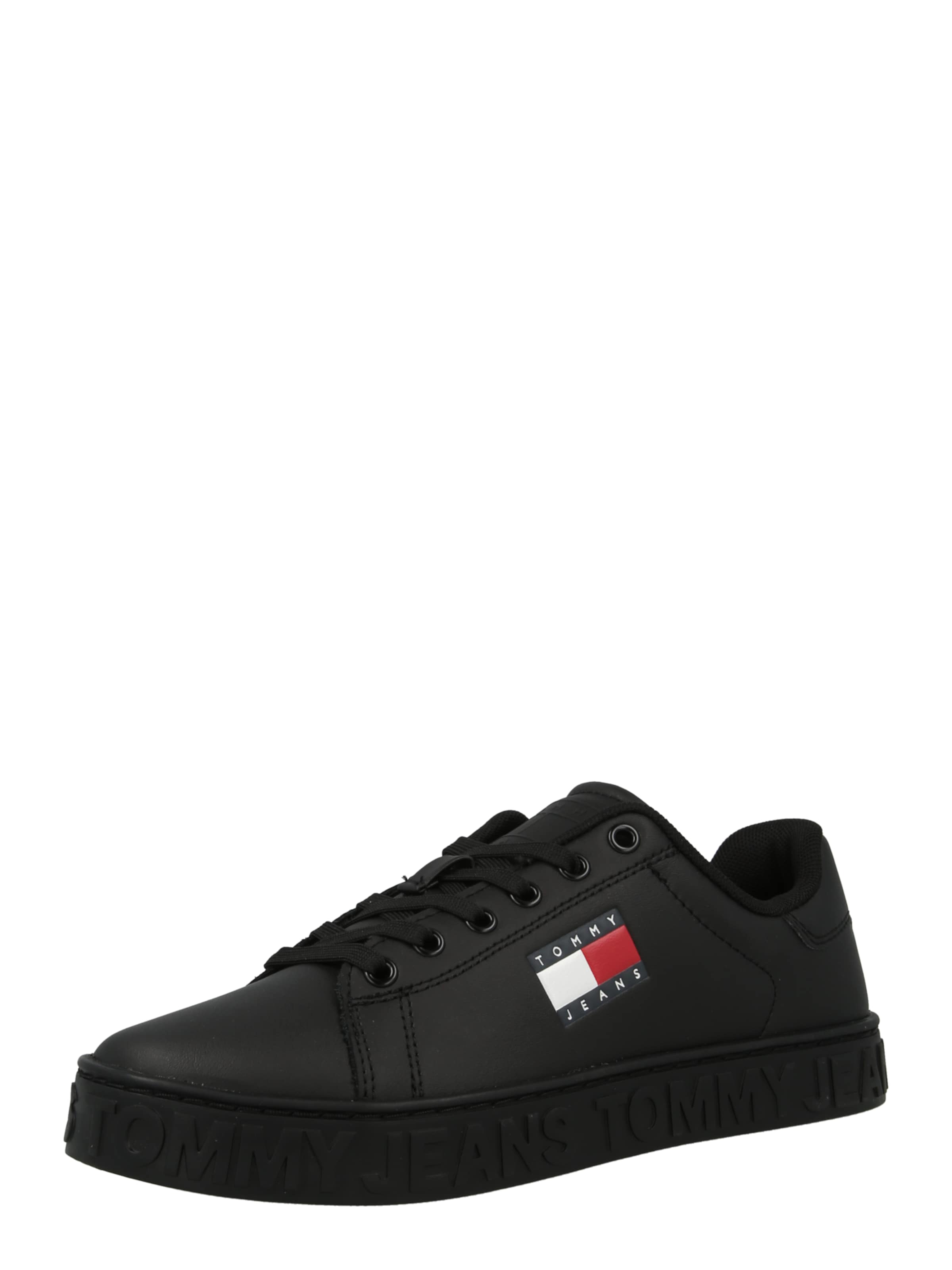 Tommy Jeans Sneaker  'Essential' in Schwarz: Vorderseite