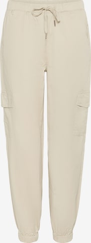 Cream Loosefit Hose 'Otilie' in Beige: Vorderseite