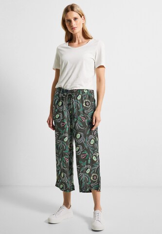 CECIL Wide leg Pants in Green