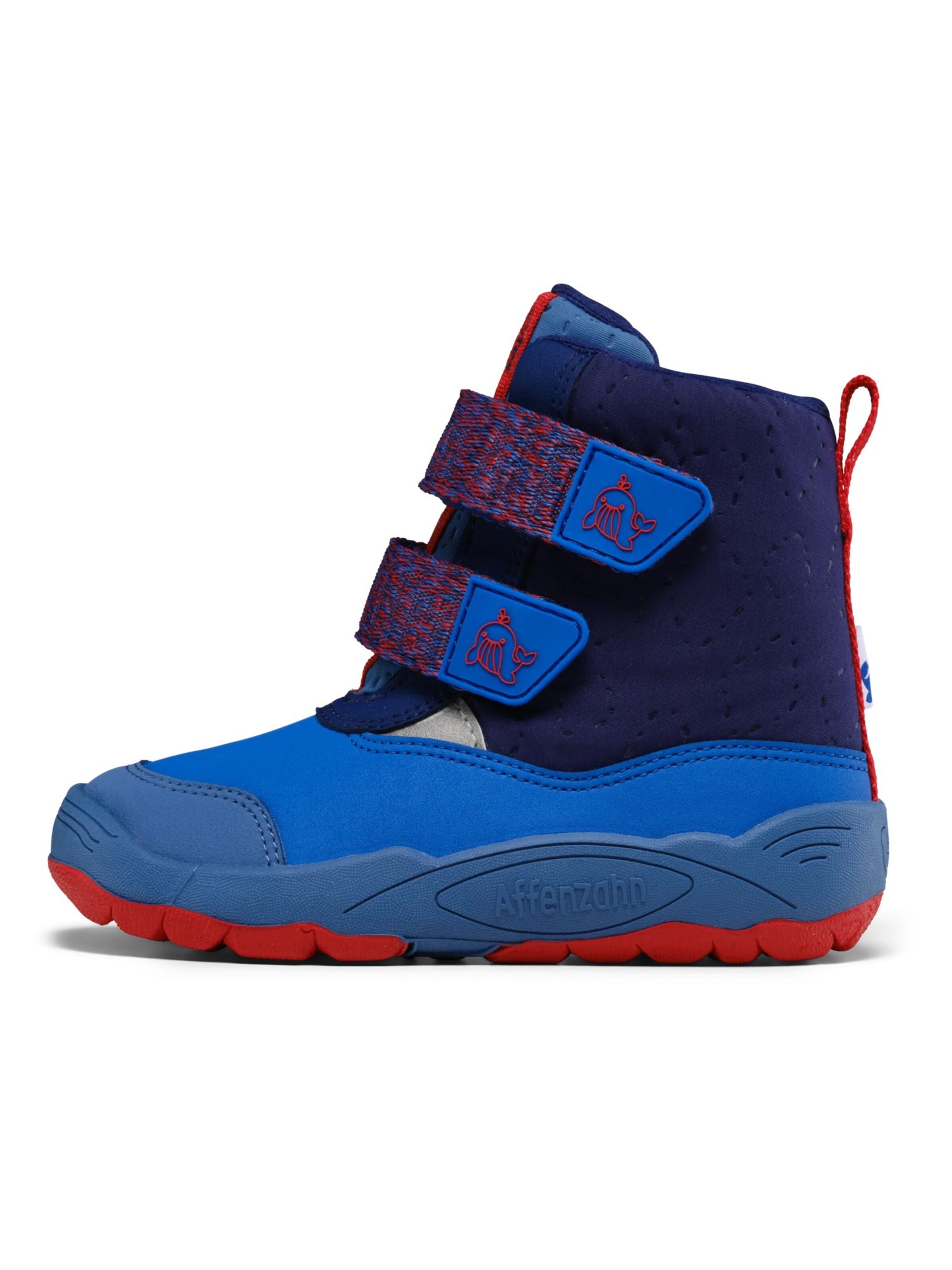 Affenzahn Boots 'Blizzy' in Blue: front