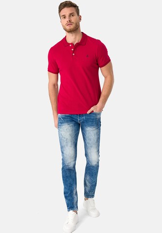 Sir Raymond Tailor Poloshirt 'Wheaton' in Rot