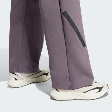 Largi Pantaloni sport 'Z.N.E.' de la ADIDAS SPORTSWEAR pe gri