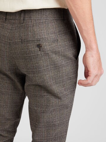 Regular Pantalon chino 'Liam' Matinique en marron