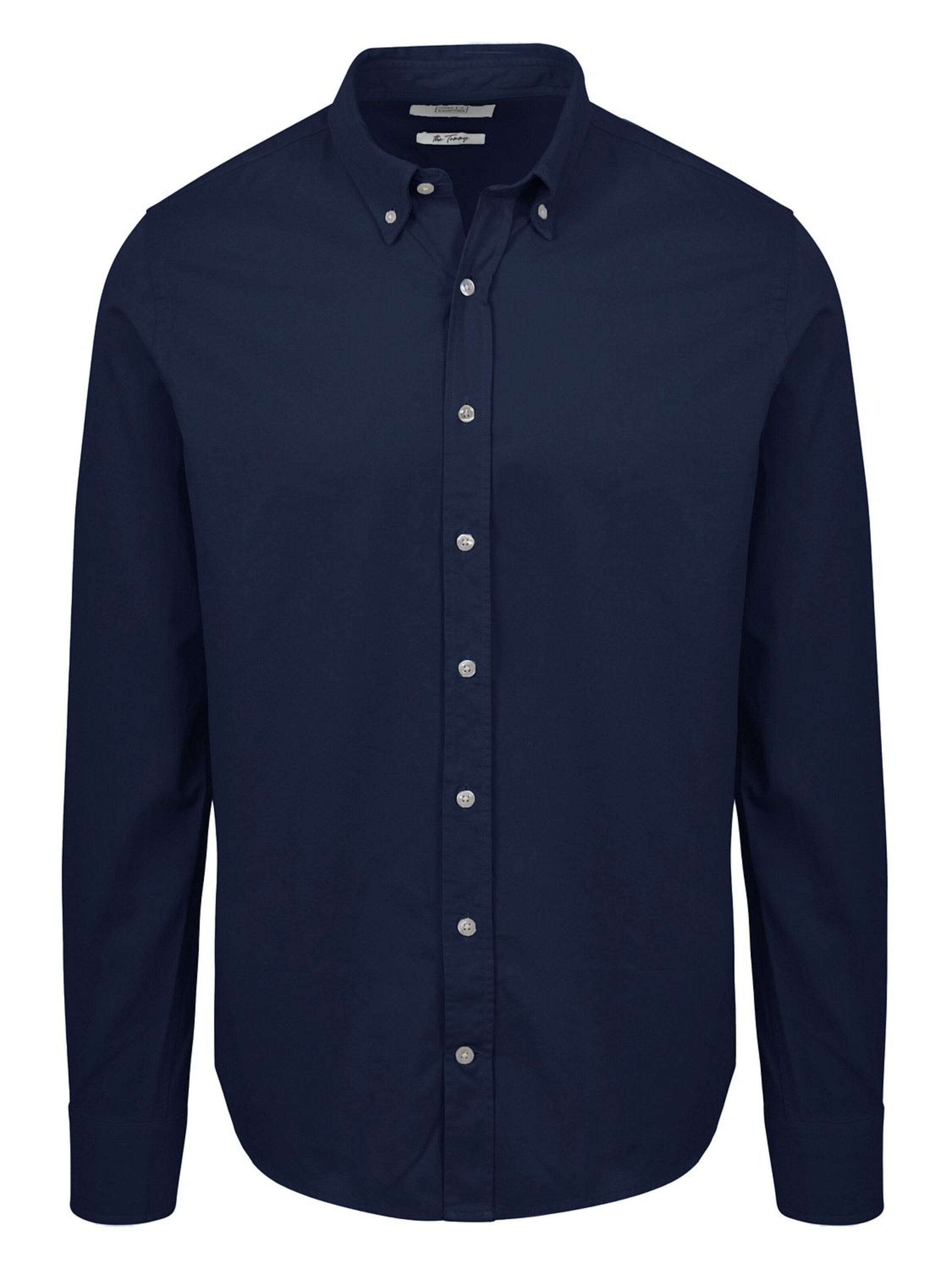 KING Essentials Button Up Shirt 'The Tommy' in Blue: front