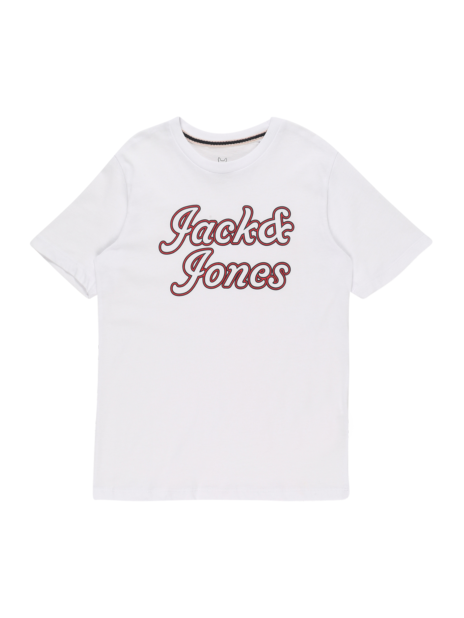gYBMz Chłopcy Jack & Jones Junior Koszulka ZEC w kolorze Białym 