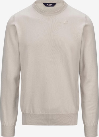 K-Way Tröja 'SEBASTIAN' i beige: framsida