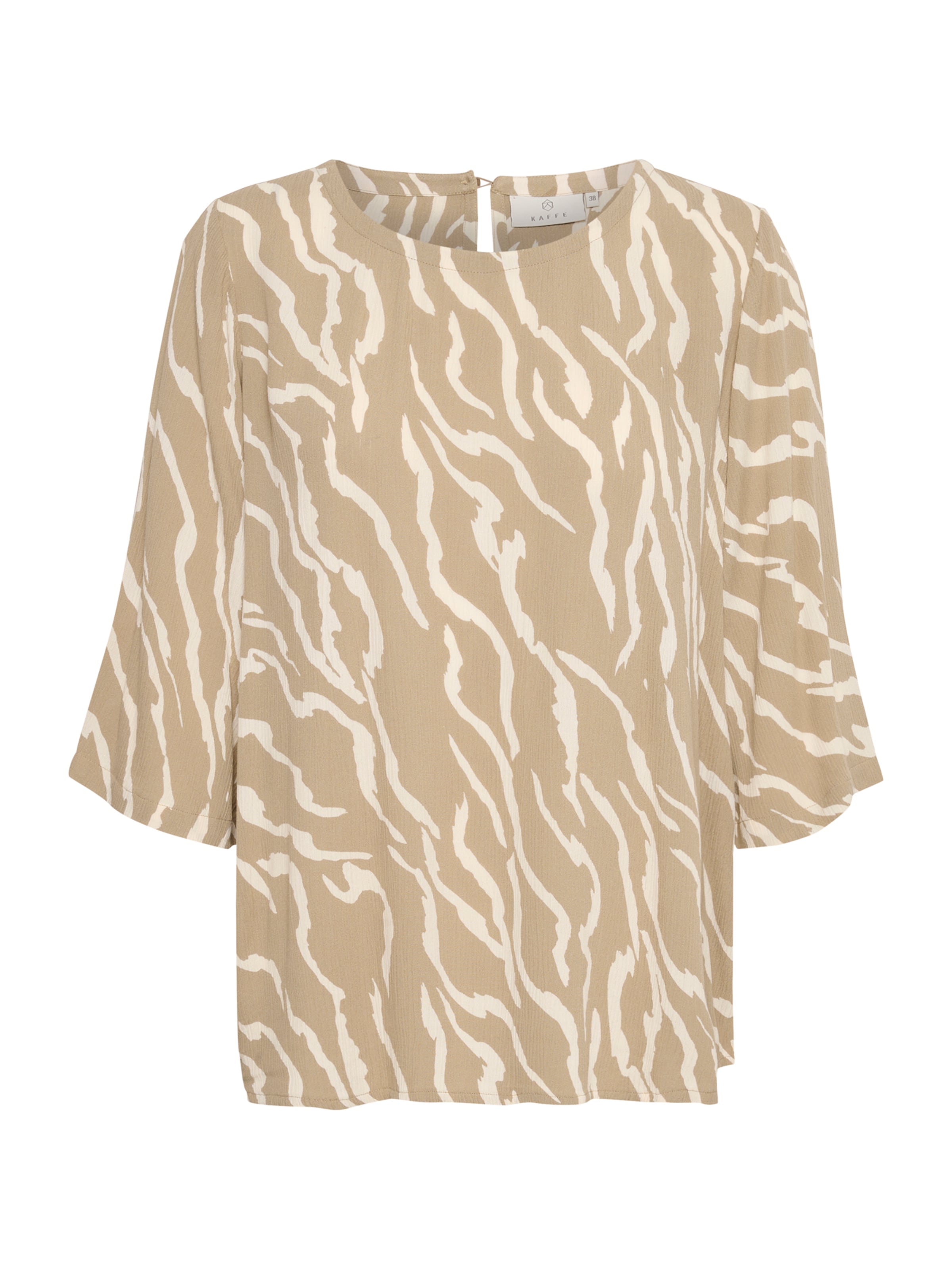 Kaffe Bluse 'Amber' in Beige: Vorderseite
