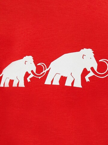 MAMMUT Shirt in Red