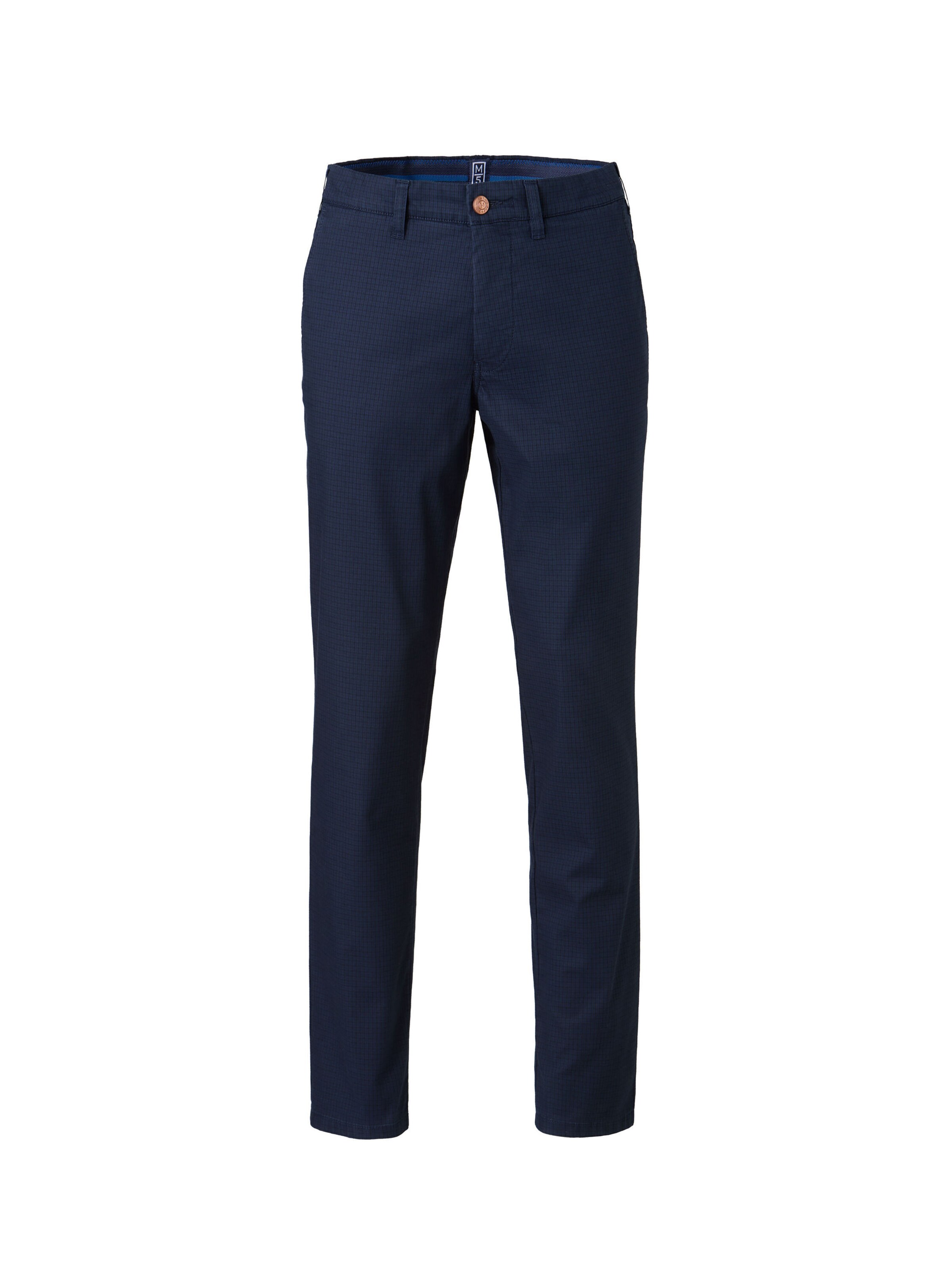 Regular Pantalon chino MEYER en bleu : devant