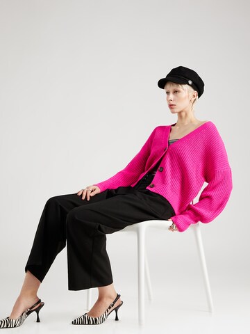 VERO MODA Knit cardigan 'LEA' in Pink