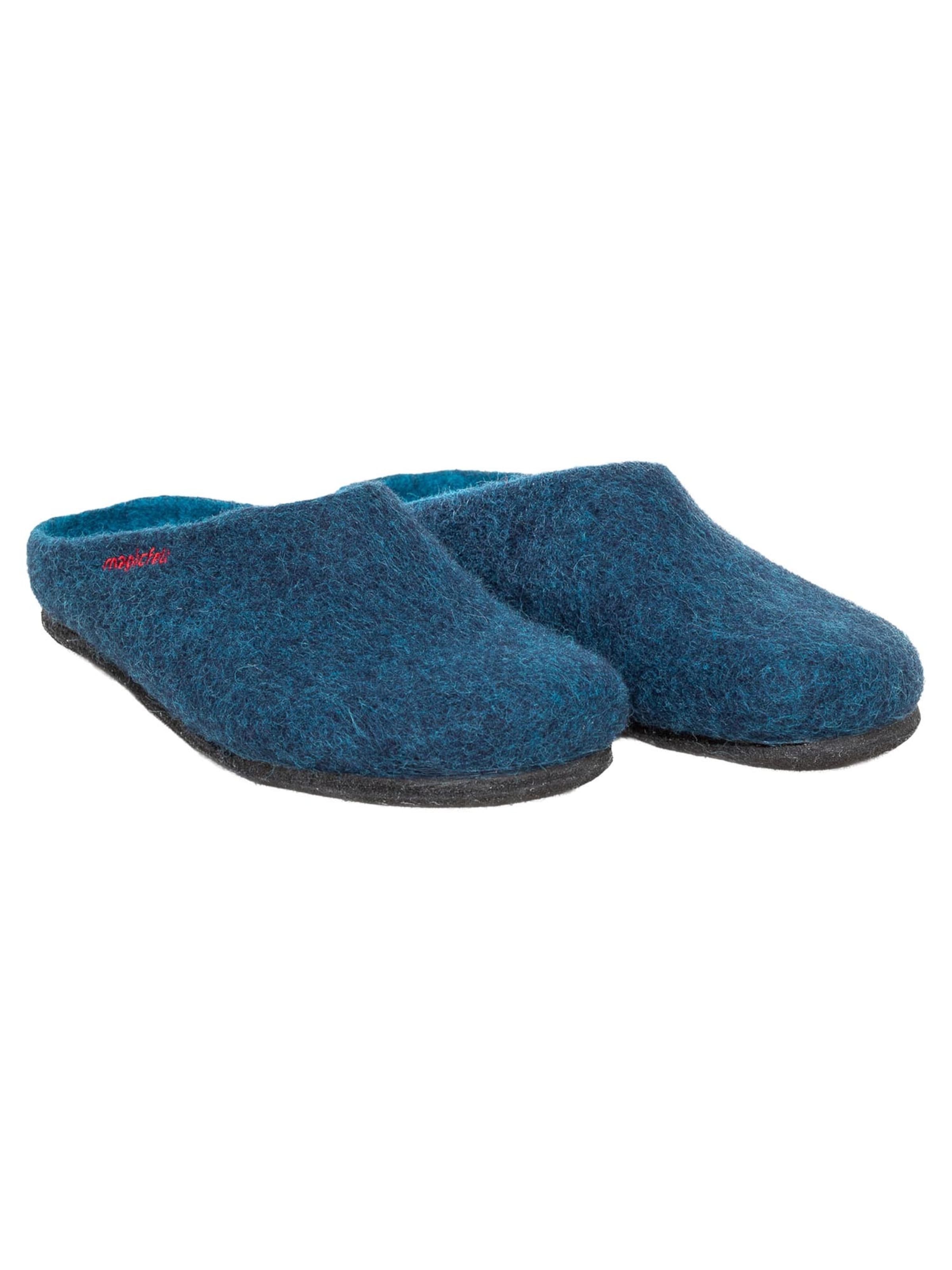 MagicFelt Slippers 'Filz' in Blue