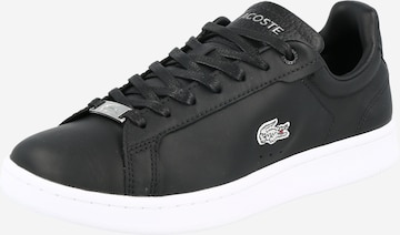 LACOSTE Sneakers in Black: front