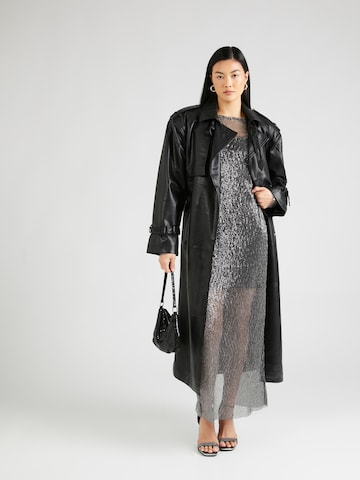 Gina Tricot Kleid in Silber