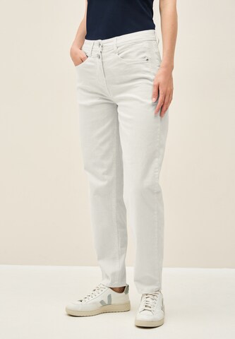 CECIL Loose fit Jeans in Grey: front