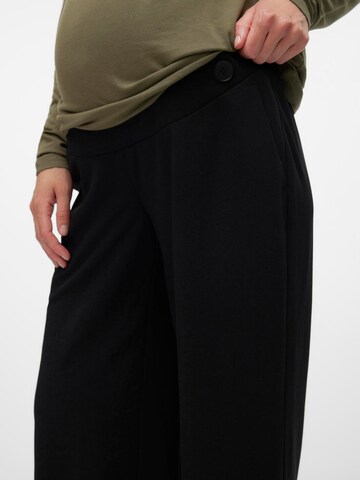 Wide leg Pantaloni di Vero Moda Maternity in nero