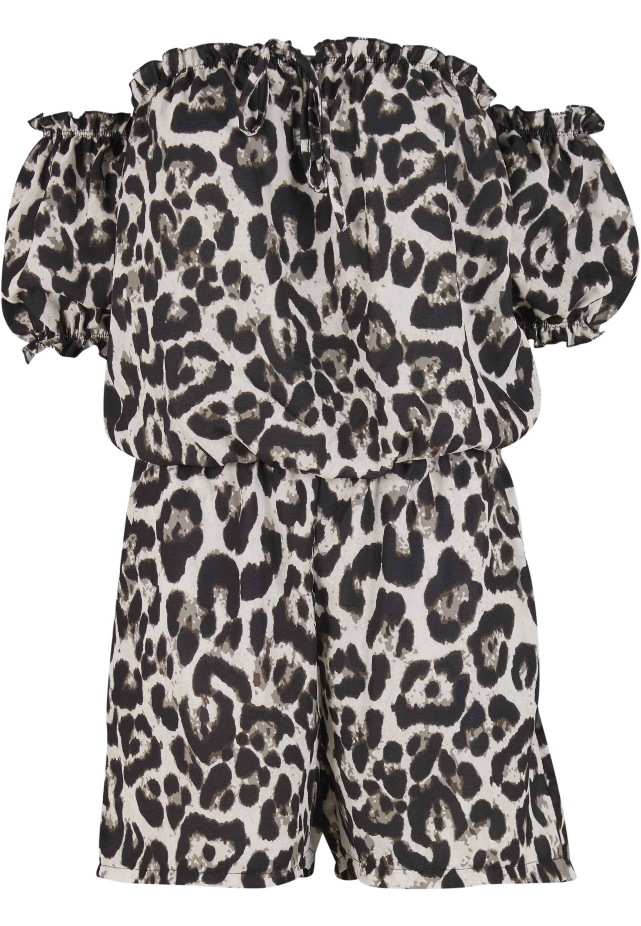 Cloud5ive Jumpsuit in elfenbein / sepia / schwarz, Produktansicht