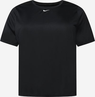 Tricou funcțional NIKE pe negru / alb, Vizualizare produs