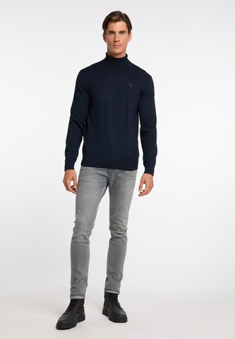 DreiMaster Klassik Pullover 'Markani' in Blau