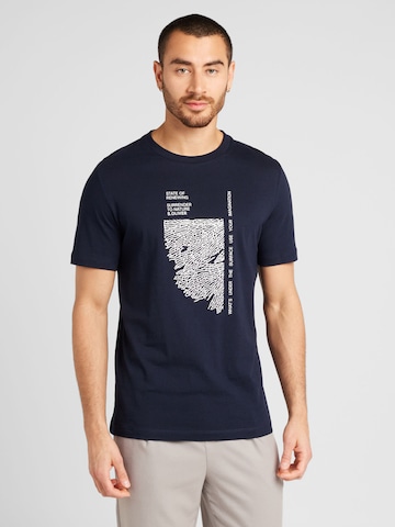 s.Oliver T-Shirt in Blau: predná strana