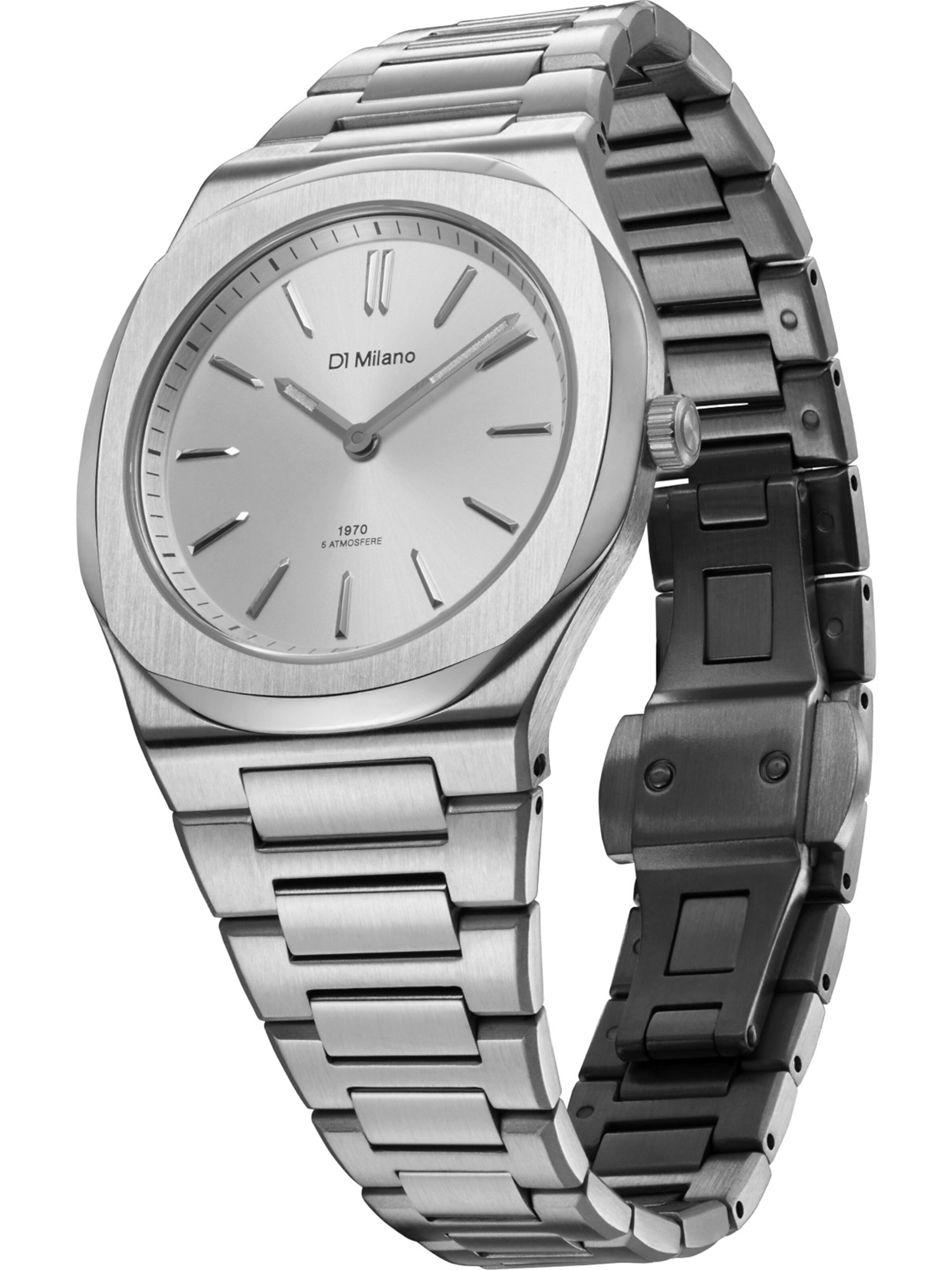 D1 Milano Analog Watch in Silver