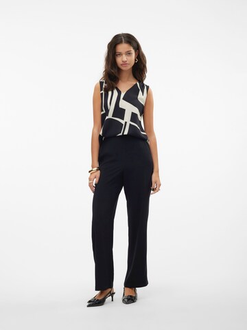 VERO MODA Wide leg Pants 'VMEASY JOY' in Black