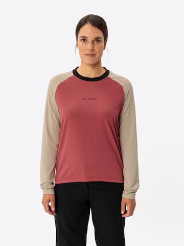 VAUDE Performance shirt 'Loamer' in Red: front