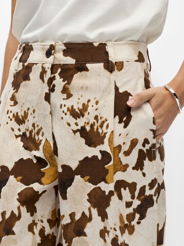 OBJECT - Barrel Pantalón plisado 'OBJMolina' en beige