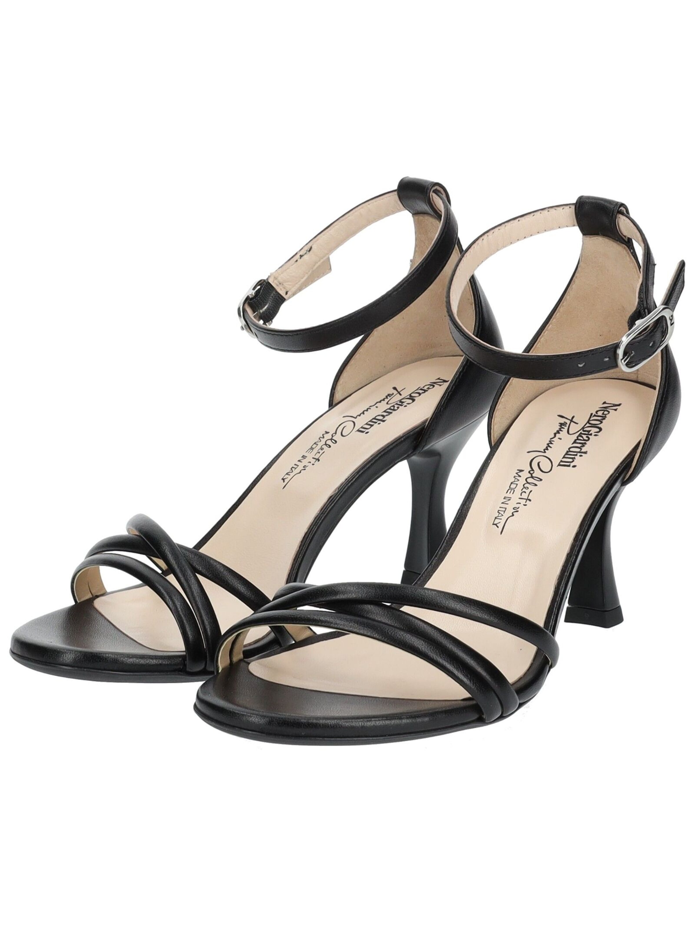 Nero Giardini Riemensandale in Schwarz