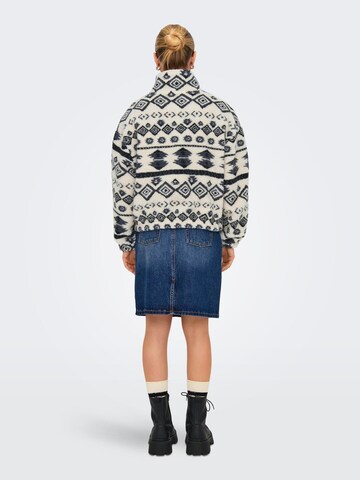 ONLY Sweatshirt 'ONLJANNE' in Beige