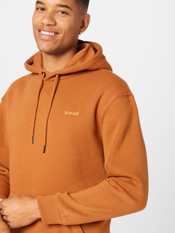 BLEND Sweatshirt 'NAFTALI' in Brown