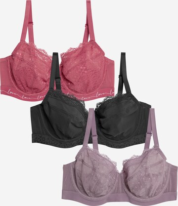 Marks & Spencer T-shirt Bra in Purple: front