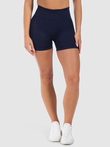 Smilodox Skinny Leggings ' Cetrina ' in Blue: front