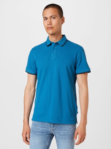 TOM TAILOR Poloshirt in Blau: predná strana