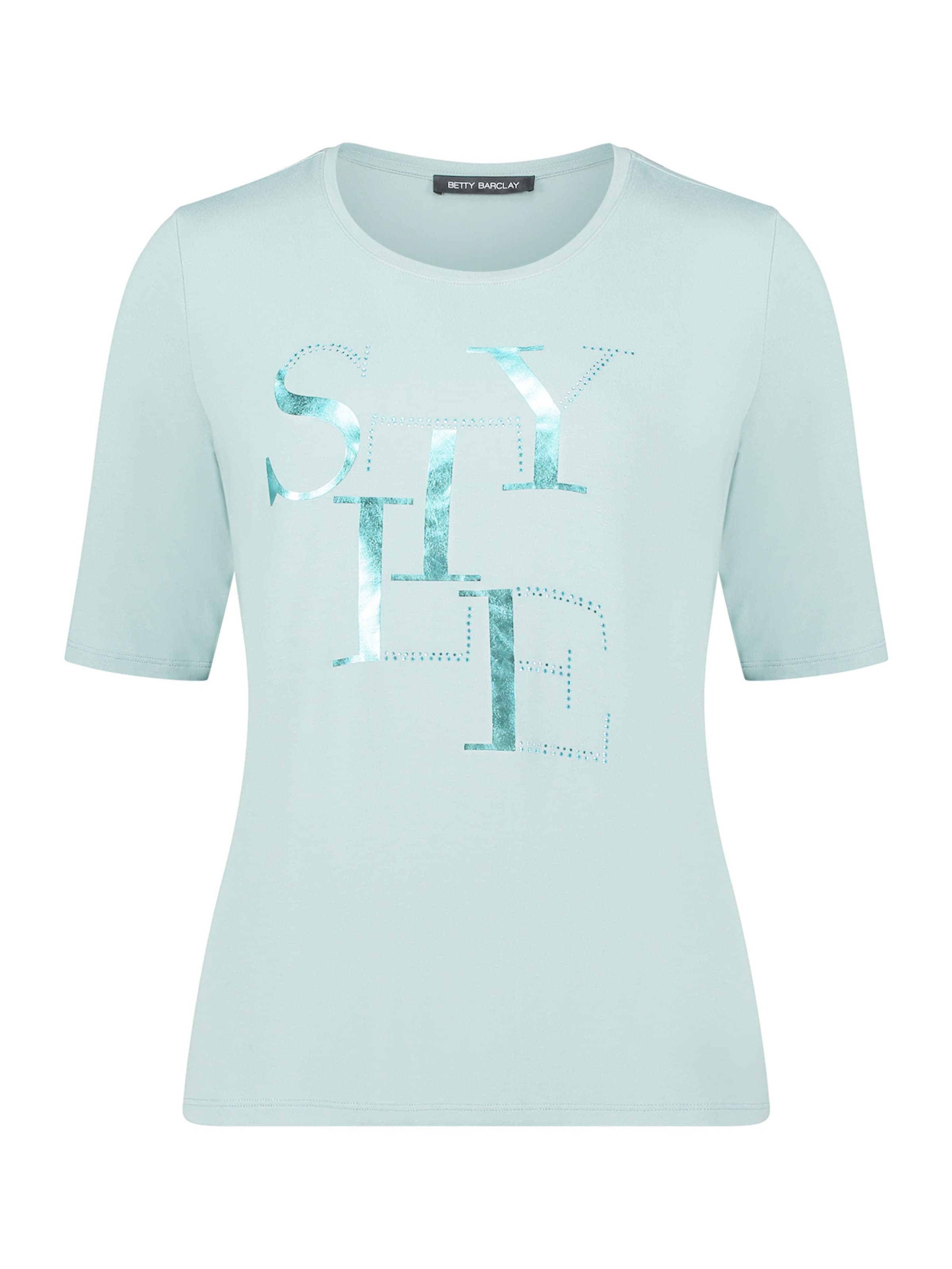 Betty Barclay Basic Shirt kurzarm in Grau: Vorderseite