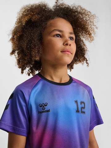 T-Shirt fonctionnel 'Shimmer' Hummel en bleu