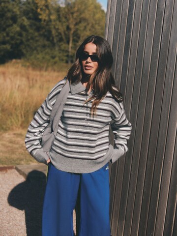 Pullover di self. in grigio: frontale