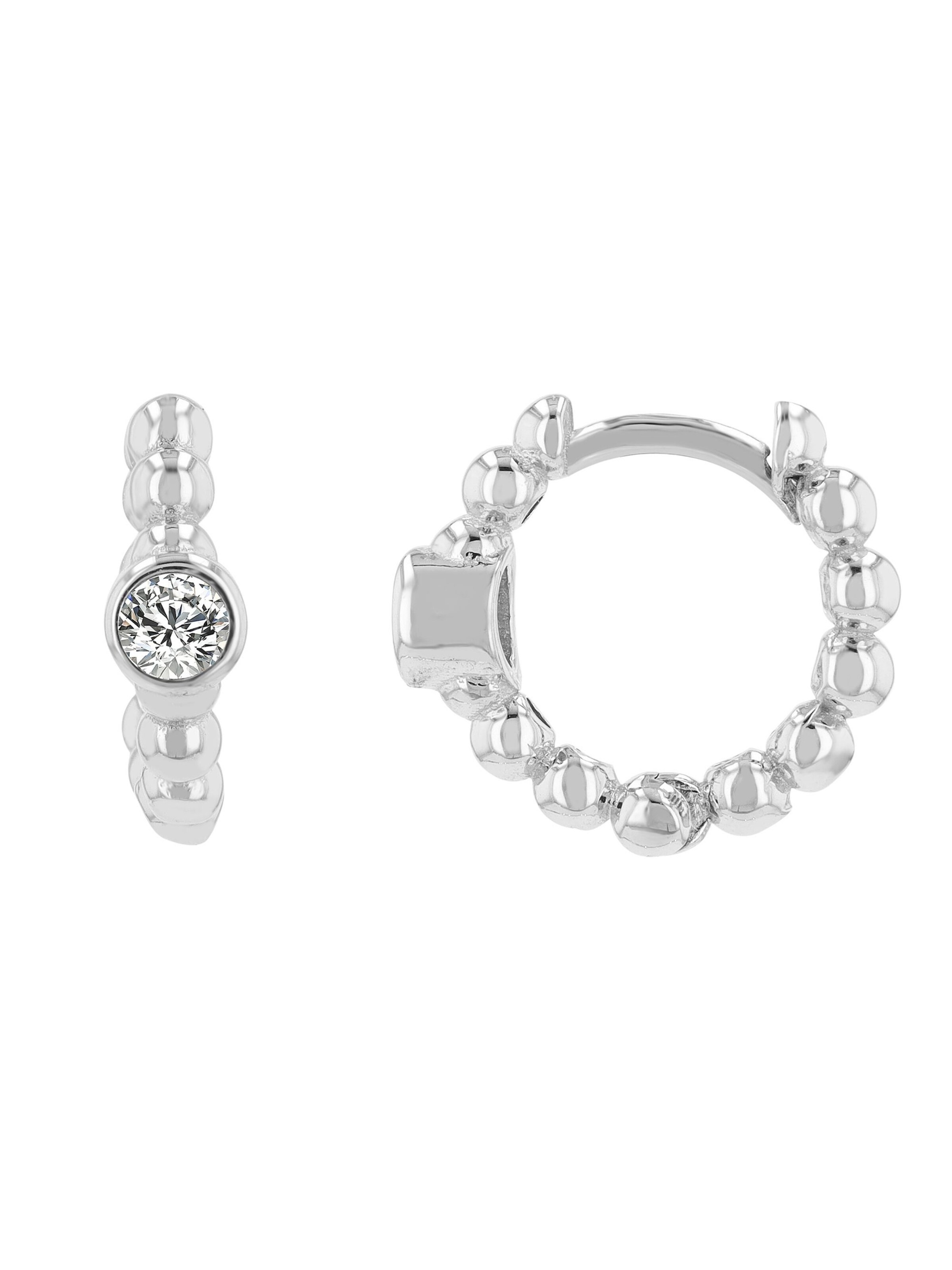 Akzent Earrings 'Yumi, 925 Sterlingsilber, langlebig' in Silver
