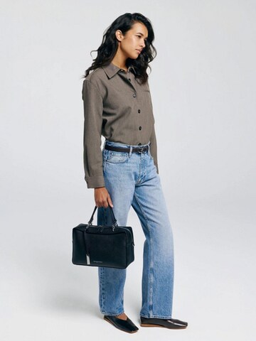 Smaak Schultertasche 'LUUK'‌‌‌‌‌‌‌‌ in Schwarz