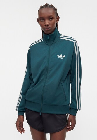 ADIDAS ORIGINALS - Sudadera con cremallera 'FIREBIRD' en verde: frente