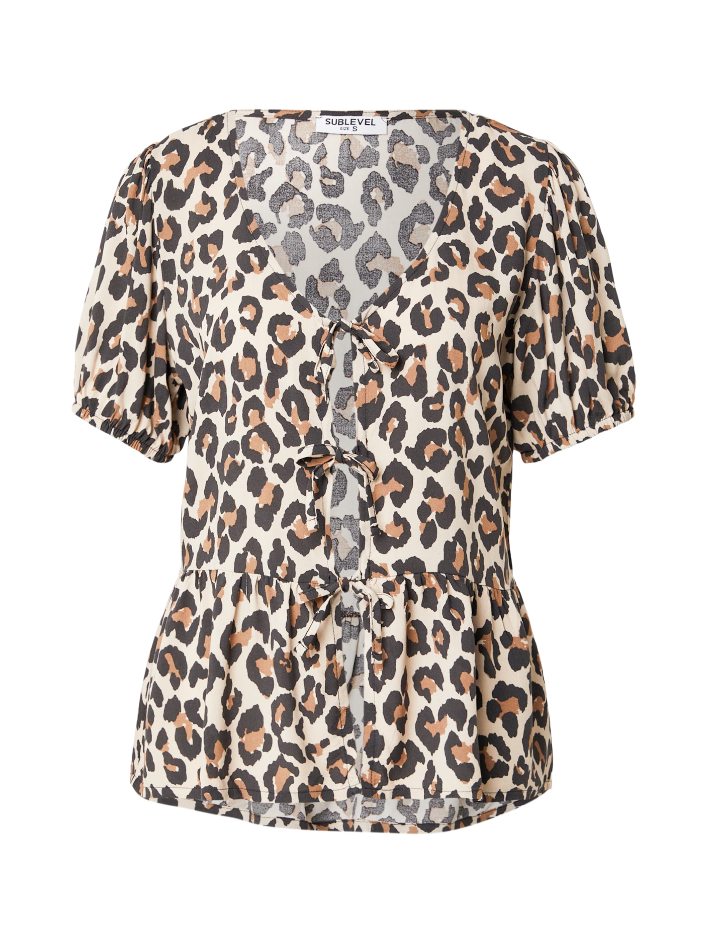 Sublevel - Blusa en marrón: frente