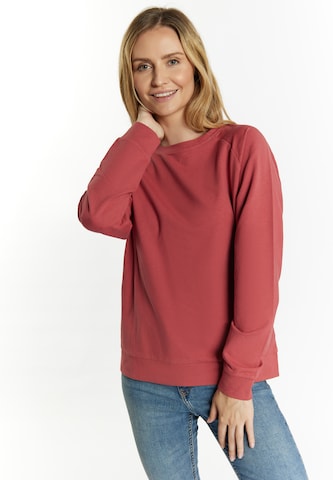 usha BLUE LABEL Sweatshirt 'Fenia' in Red: front