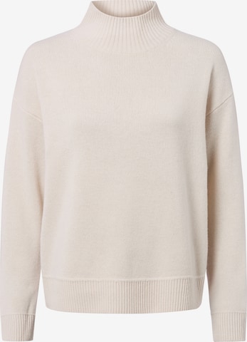Pull-over Marie Lund en beige : devant
